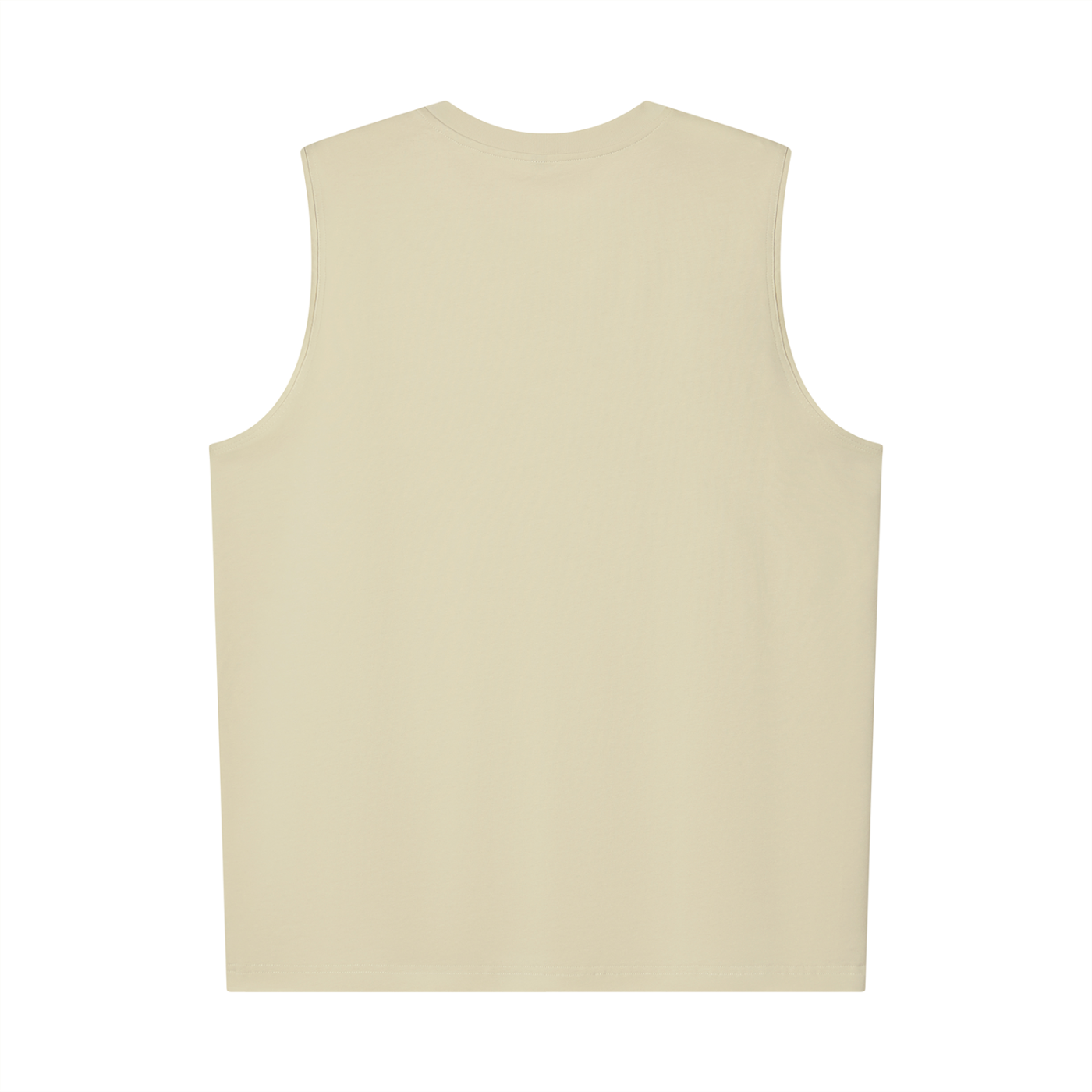 Oversized Tank Top - TAN
