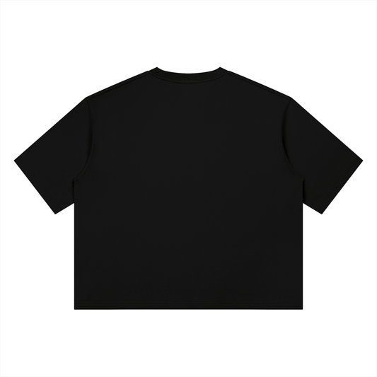 CAVE Heavyweight Box Tee - BLACK