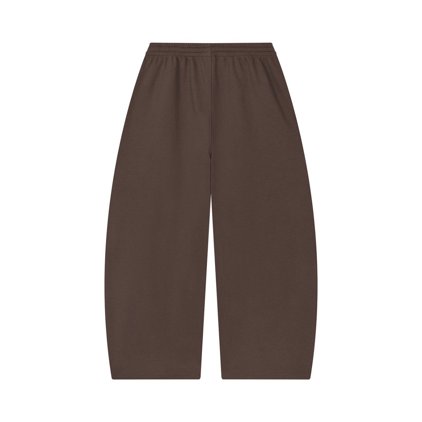 Barrel Leg Pants - BROWN