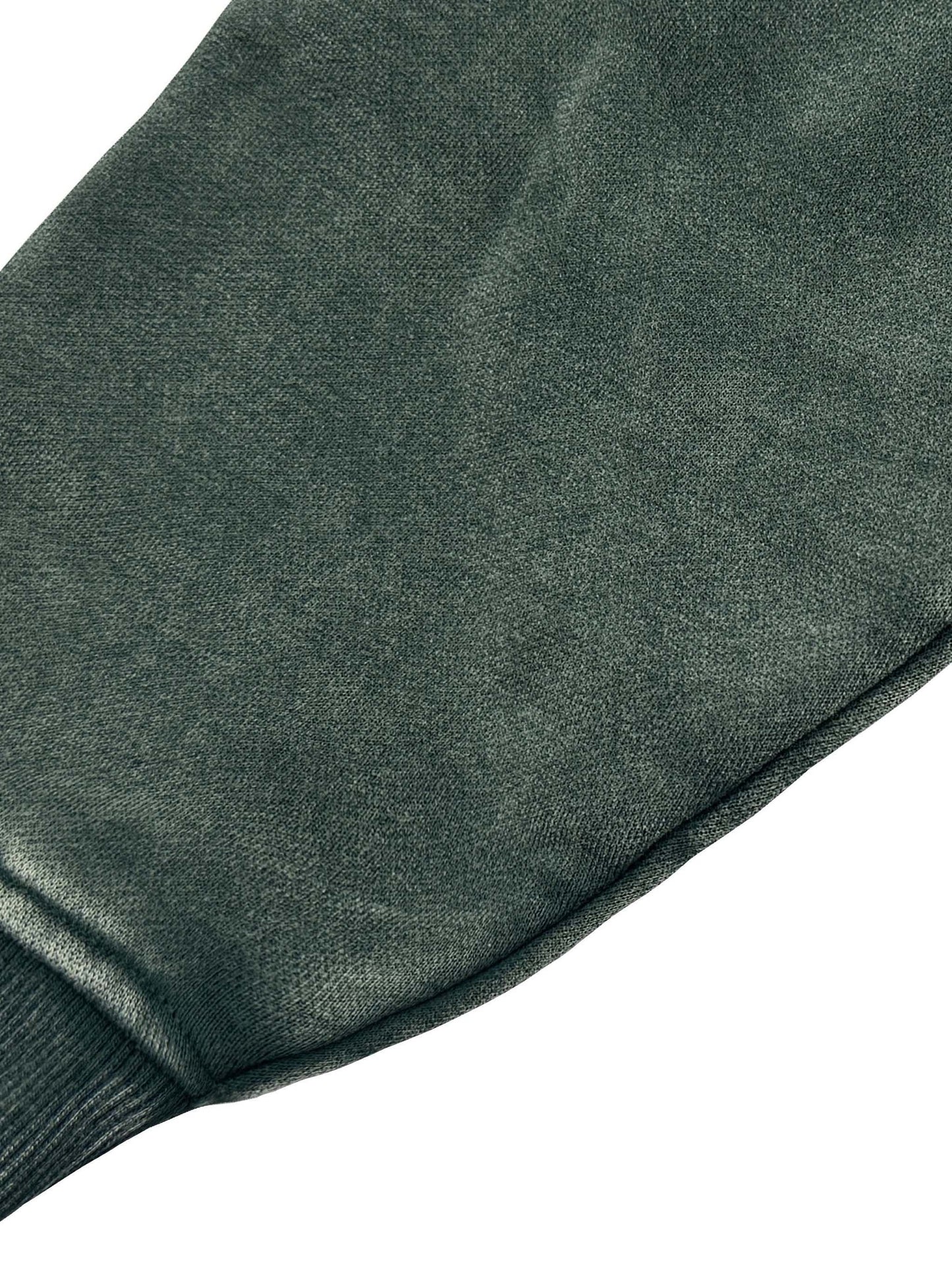MAISON X CAVE Fleece Hoodie - GREEN