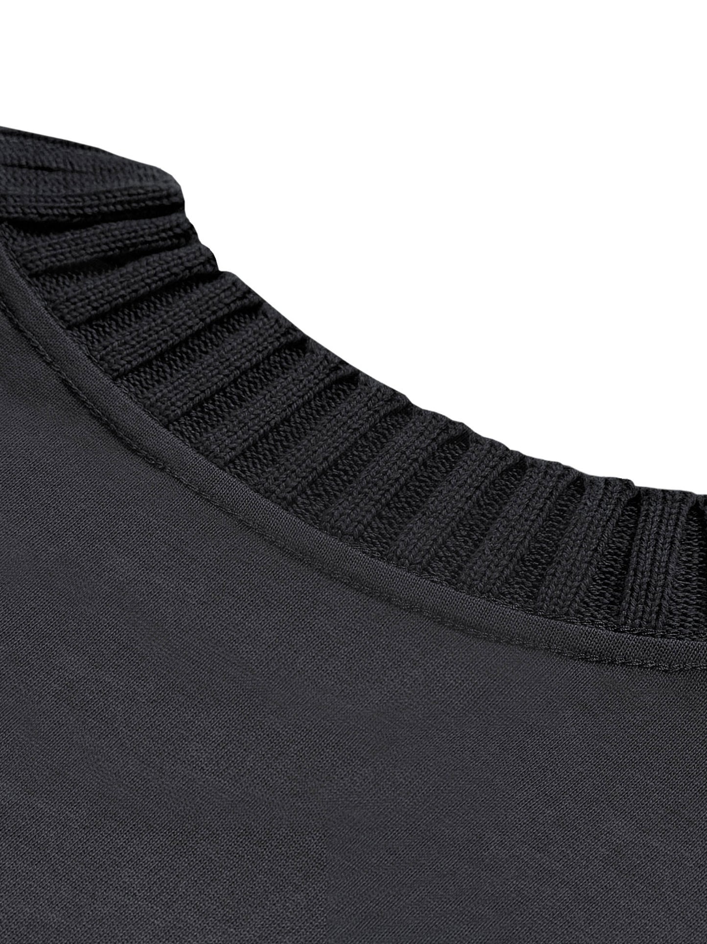 Knitted Round Neck T-Shirt