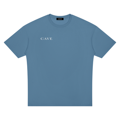 CAVE Essential Oversized Tee - SEAL BLUE