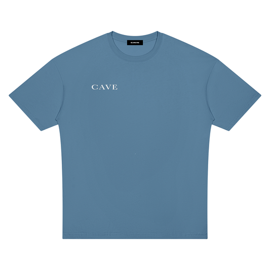CAVE Essential Oversized Tee - SEAL BLUE