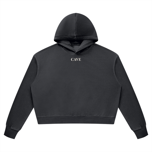 Wash Heavyweight Hoodie  - BLACK