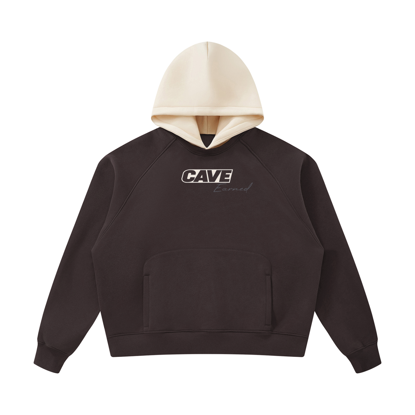 EARNED HOODIE - BROWN