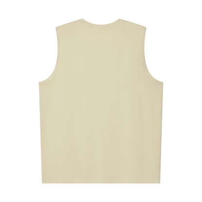 Oversized  Tank Top - TAN