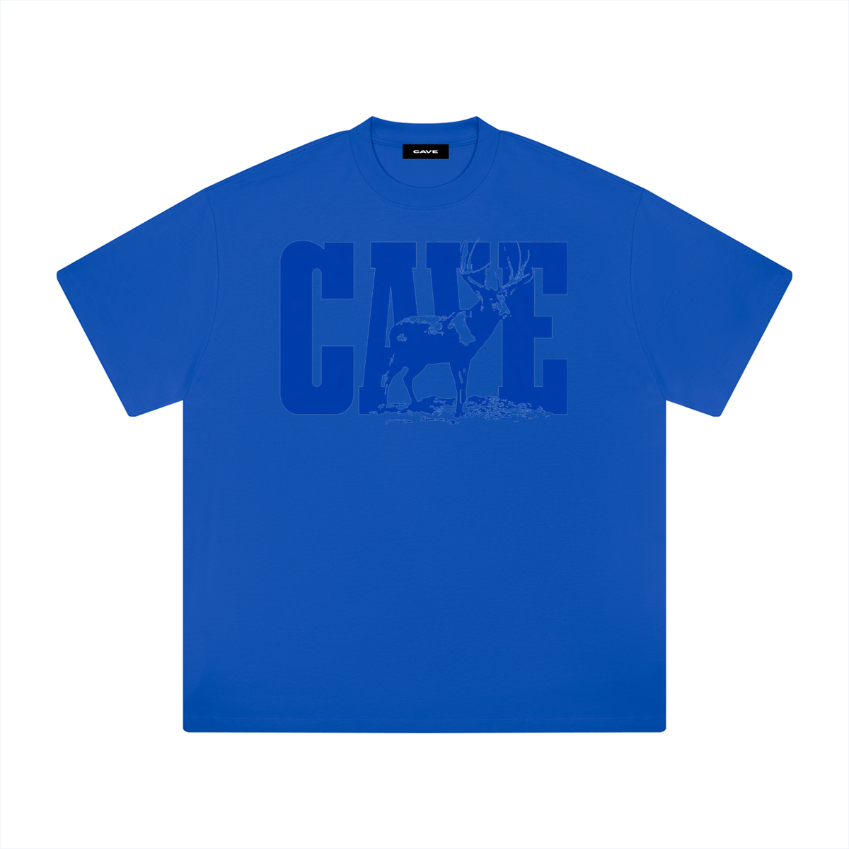 Heavyweight Drop Shoulder T-Shirt - BLUE