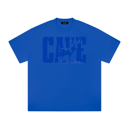 Heavyweight Drop Shoulder T-Shirt - BLUE