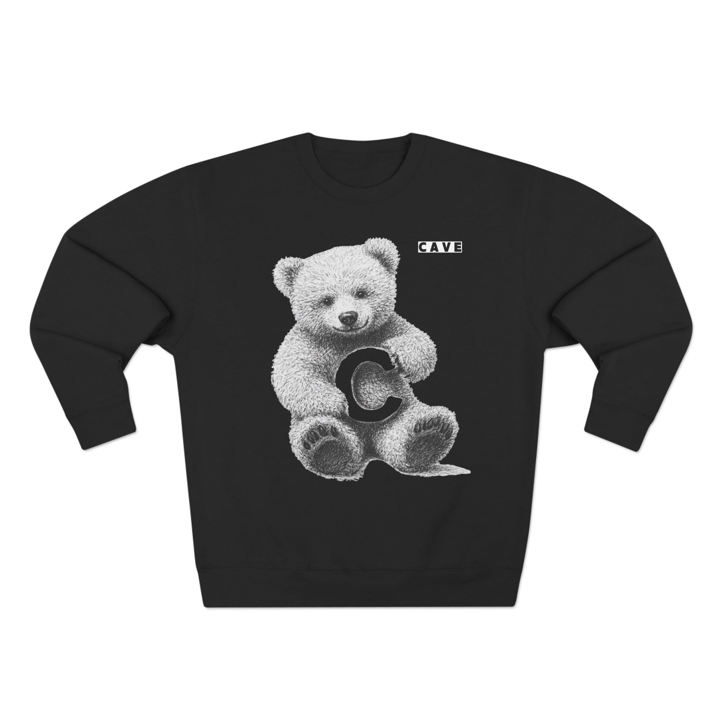 Bear C Sweatshirt -Black
