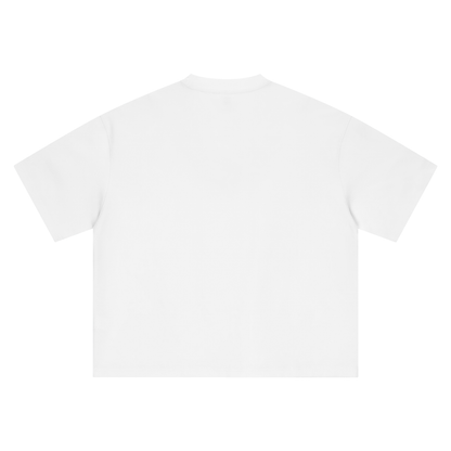Hollywood Boxy T-Shirt - WHITE