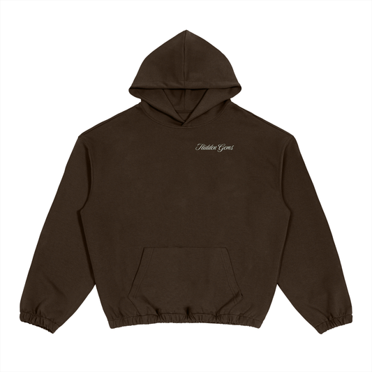 Boxy Cinched Hem Hoodie