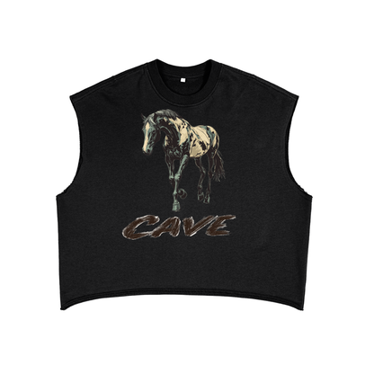 French Terry Boxy Tank Top