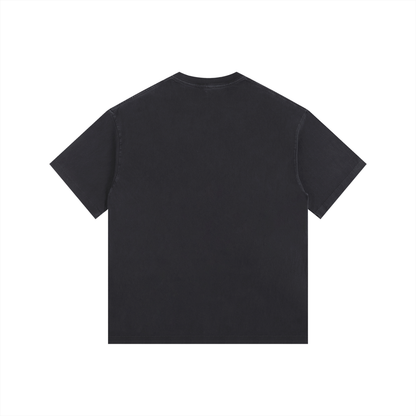 Angel Cotton Tee - BLACK