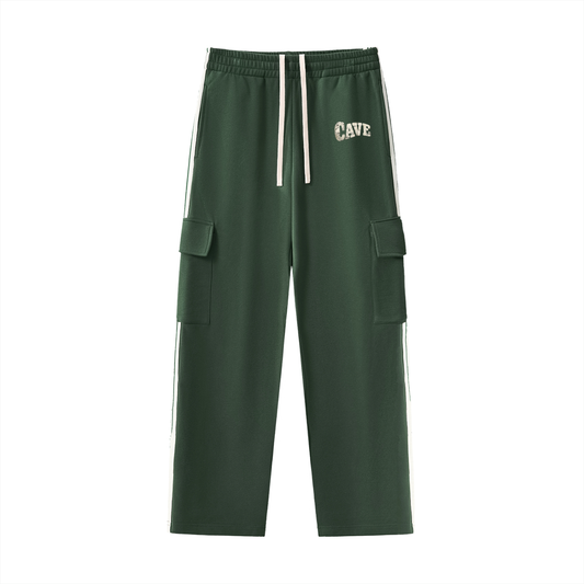 Side Stripe Straight-Leg Pants