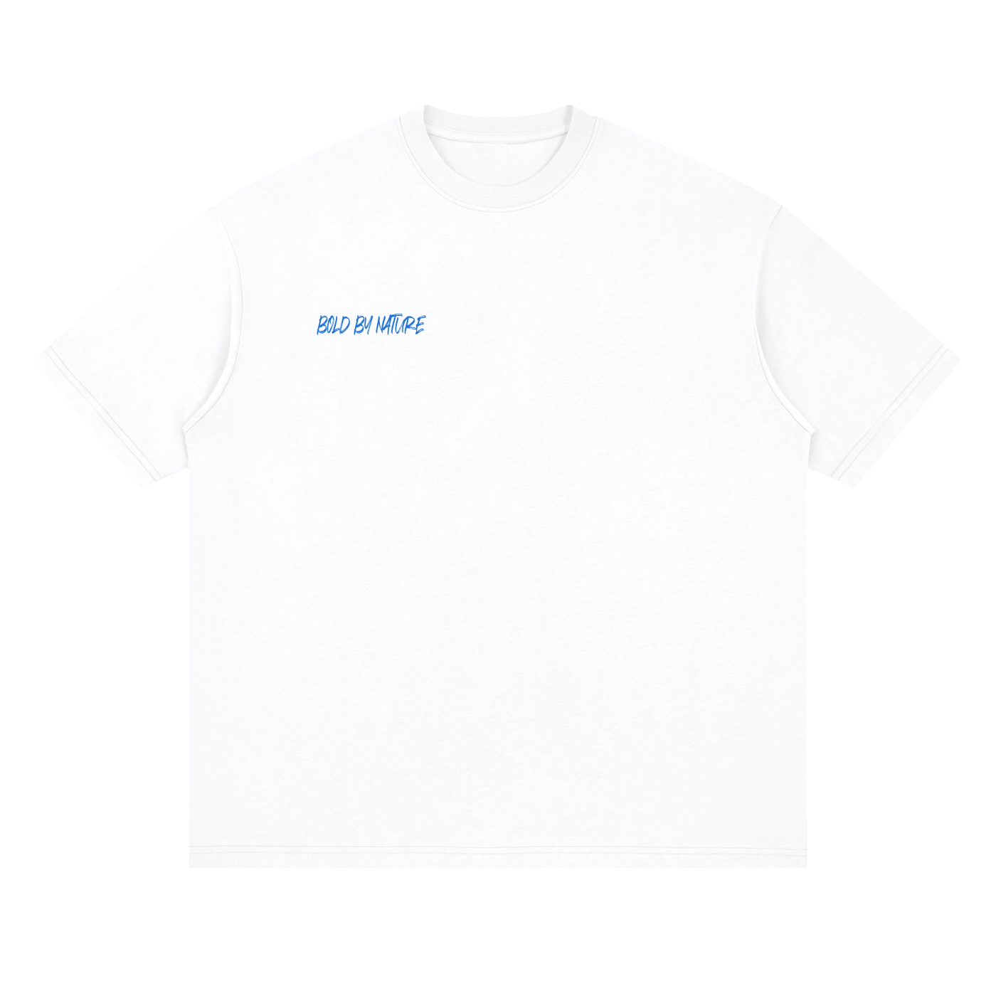 Drop Shoulder T-Shirt - WHITE