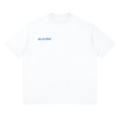 Drop Shoulder T-Shirt - WHITE