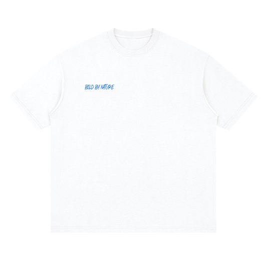 Drop Shoulder T-Shirt - WHITE