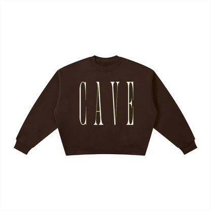 Boxy Fleece Crewneck Sweatshirt