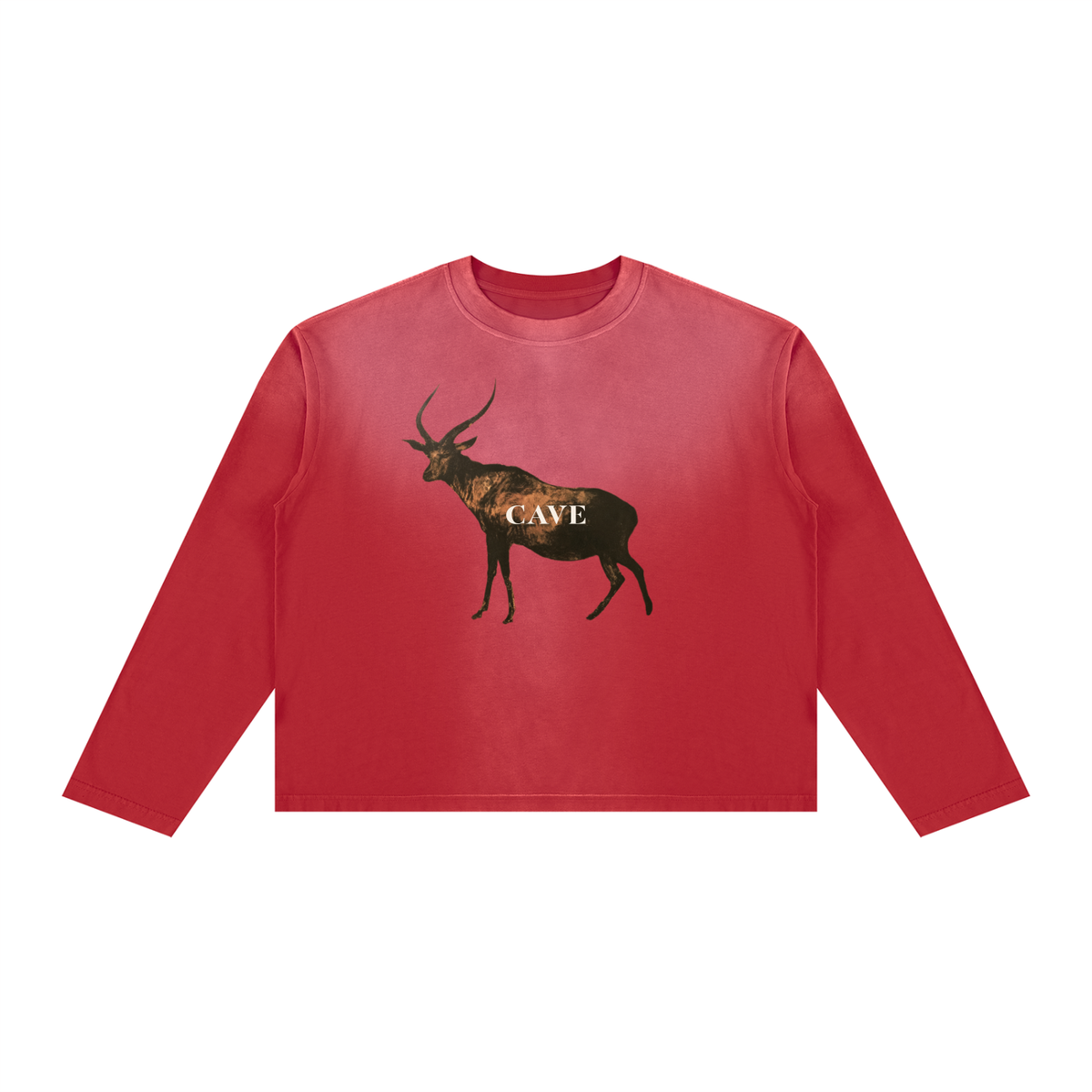 Boxy Long Sleeve - RED