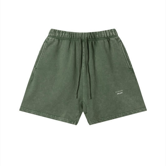 Essential shorts - GREEN