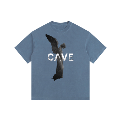 Angel Cotton Tee - BLUE