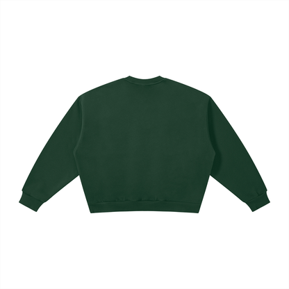Boxy Fleece Crewneck Sweatshirt