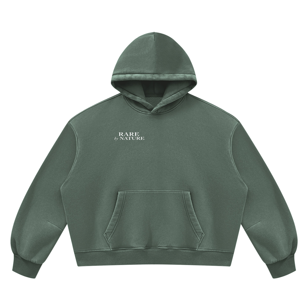 CAVE Rare by Nature Vintage Hoodie — Washed Slate GREEN
