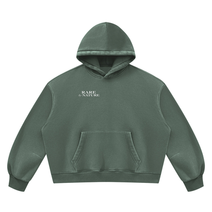 CAVE Rare by Nature Vintage Hoodie — Washed Slate GREEN