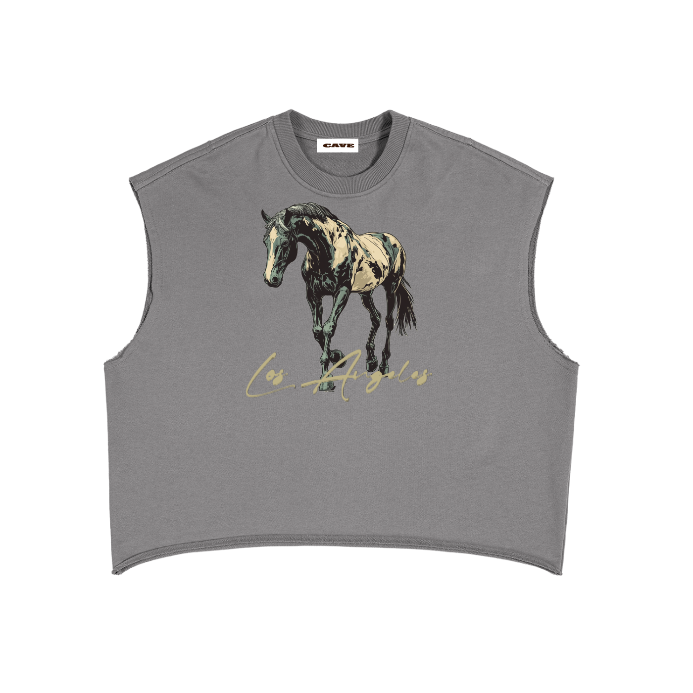 French Terry Boxy Tank Top