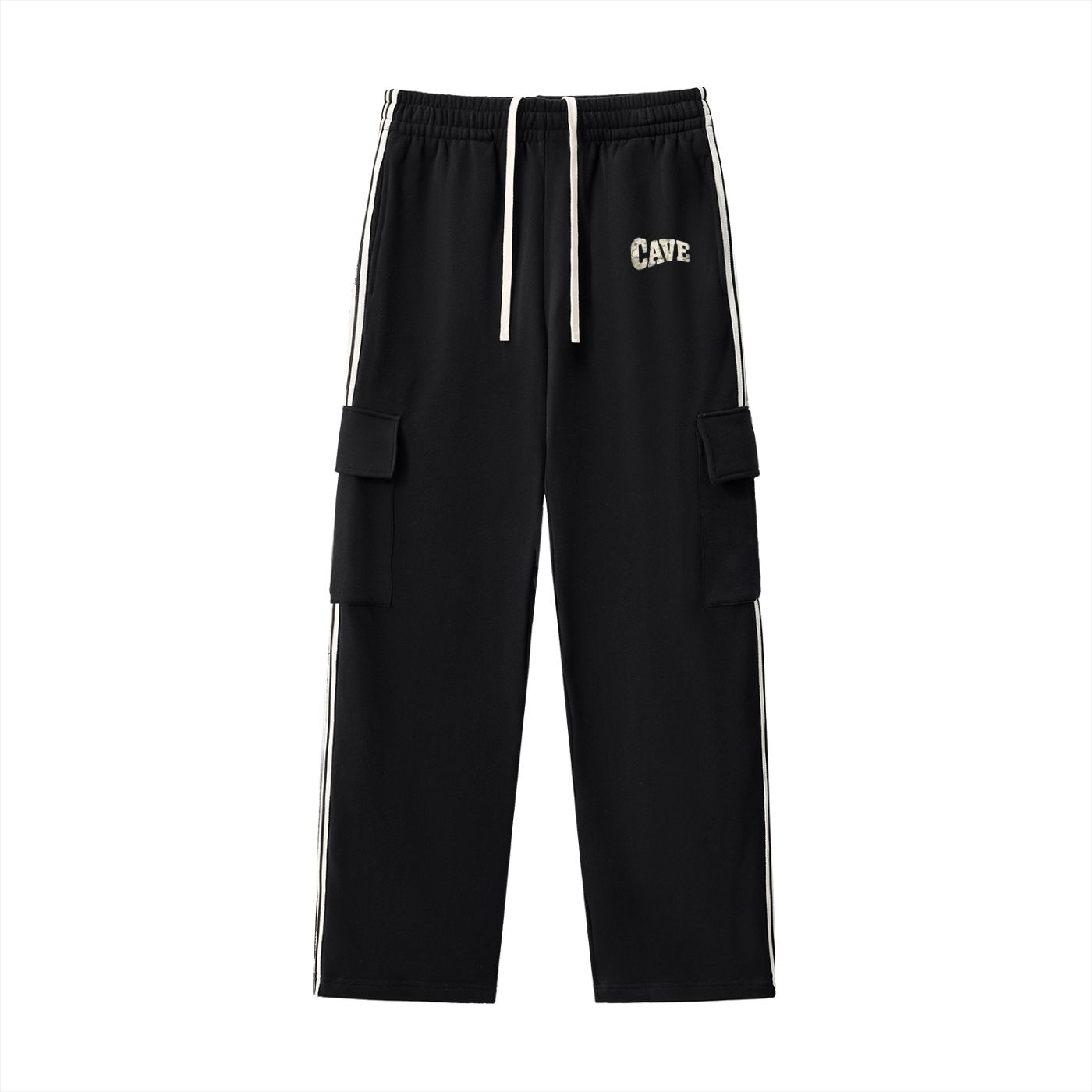 Side Stripe Straight-Leg Pants