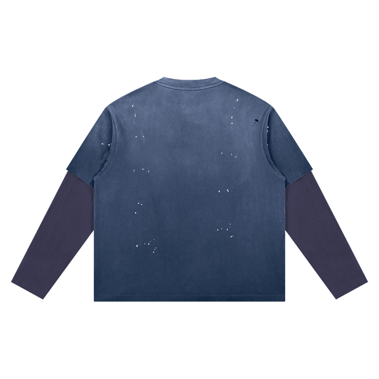 CAVE HOLLYWOOD Distressed long sleeve