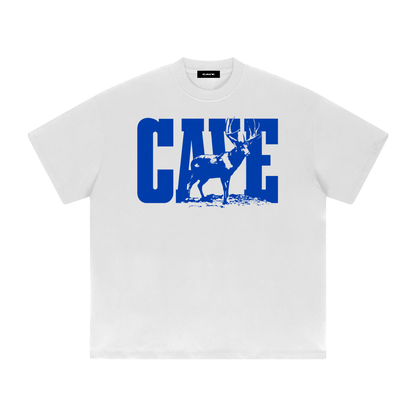 Heavyweight Drop Shoulder T-Shirt - WHITE
