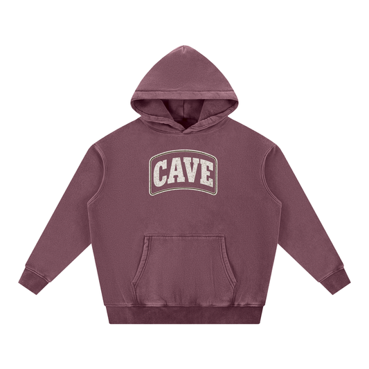 DEEP RED Oversize Hoodie