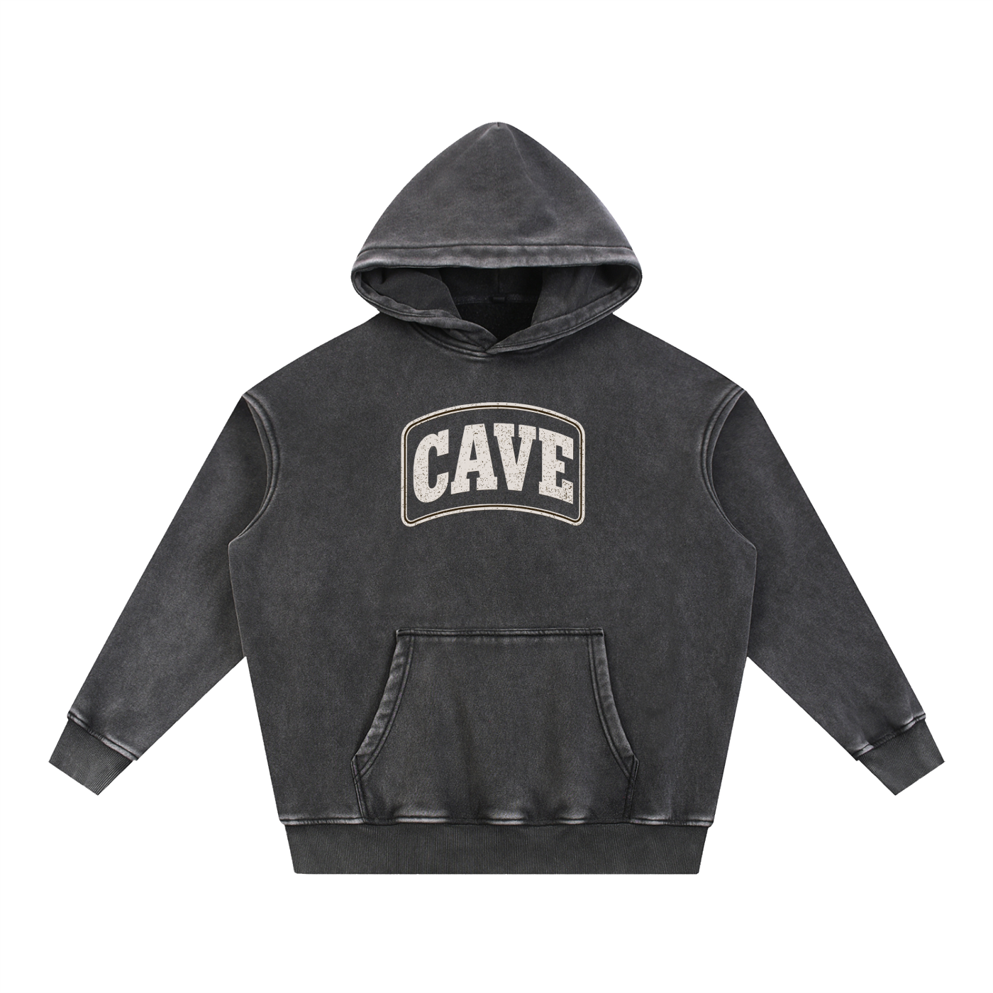 Oversize Hoodie - BLACK
