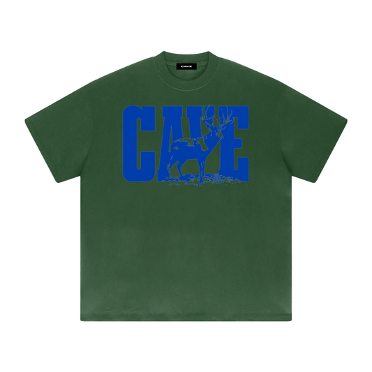 Heavyweight Drop Shoulder T-Shirt - GREEN