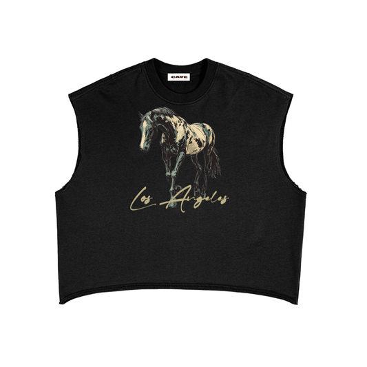 French Terry Boxy Tank Top