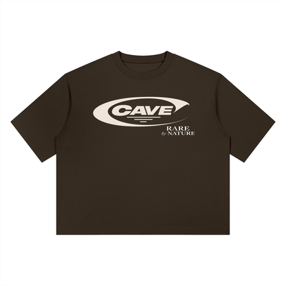 CAVE Heavyweight Box Tee - BROWN