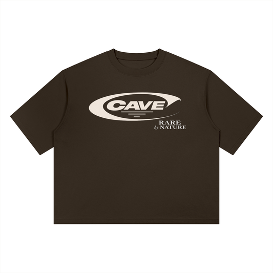 CAVE Heavyweight Box Tee - BROWN