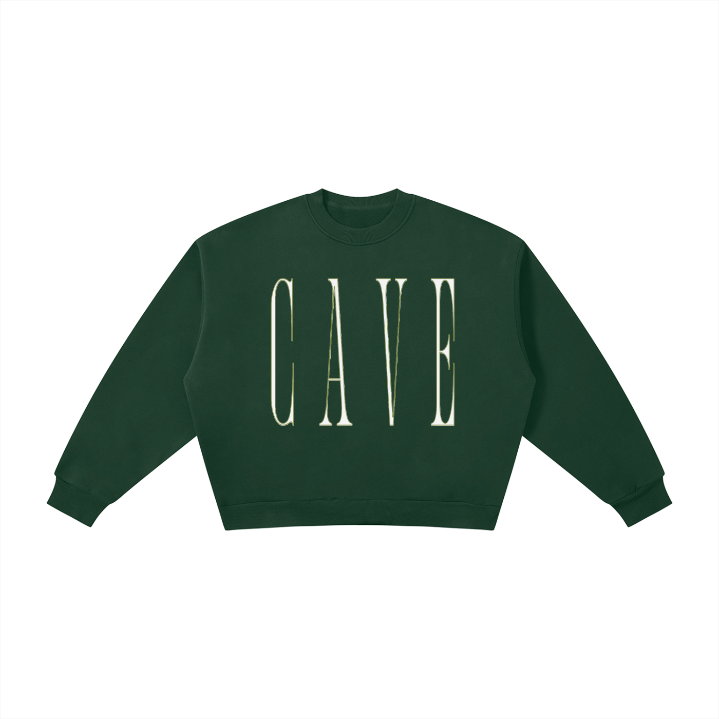 Boxy Fleece Crewneck Sweatshirt