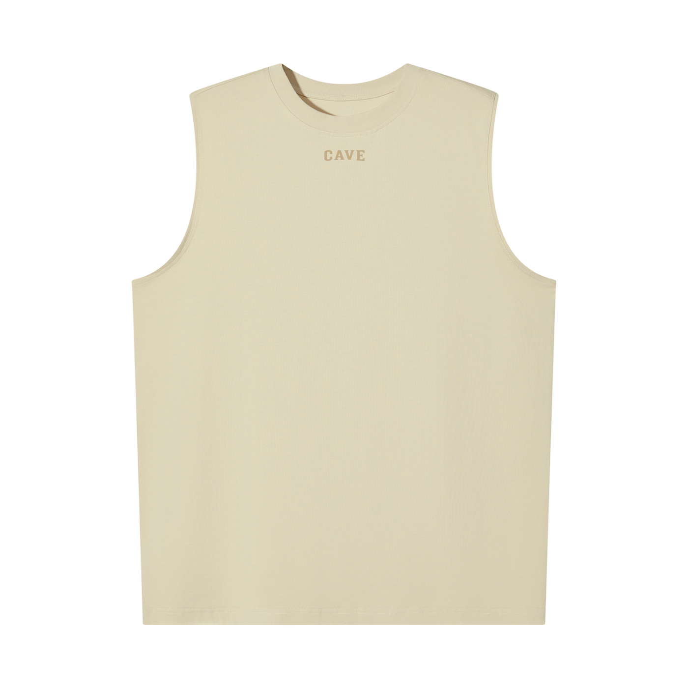 Oversized  Tank Top - TAN