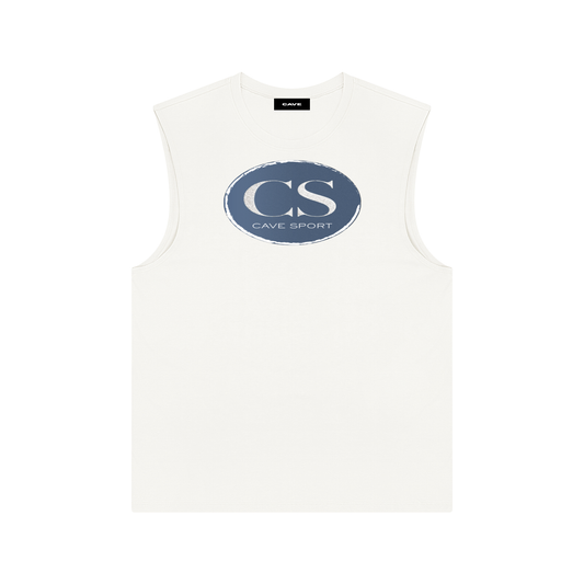 Men's Performance Tank Top - WHITE