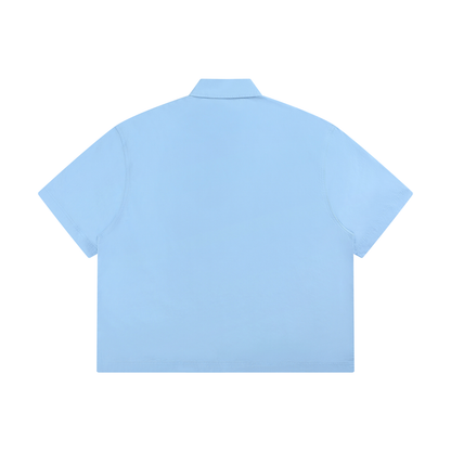 CAVE Short Sleeve Shirt - BABY BLUE