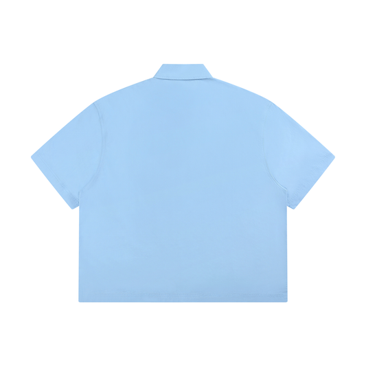 CAVE Short Sleeve Shirt - BABY BLUE