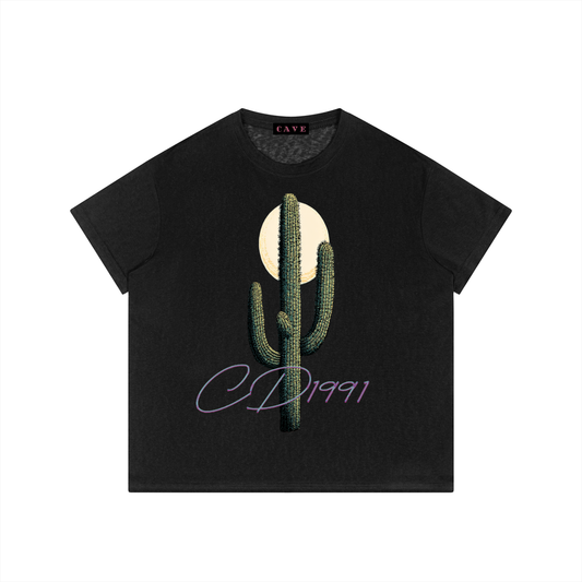Men’s Sheer Lyocell Blend Boxy T-Shirt